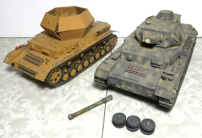Vintage German Tank Panzer IV Motorized Model Kit U.S. Army WWII Pro Built • $34.99