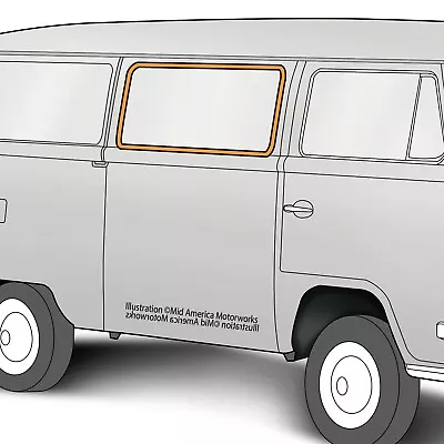 OE Quality Cal Look Side Window Seal For 1968-79 T2 VW Bay Window Bus / Kombi • $82.95