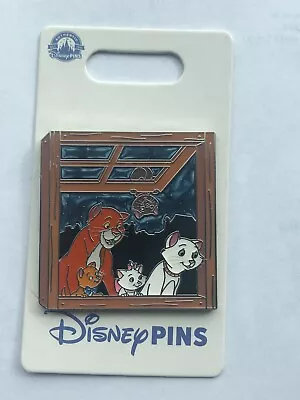 Disney Pin Aristocats Window Marie Duchess Berlioz Toulouse Pin • $14.90