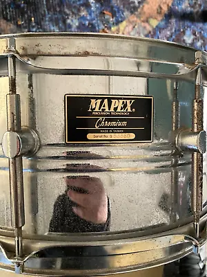 Mapex Chromium Snare Drum 6.5x14  For Drumset • $42