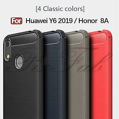 For Huawei Y6 2019 New 100% Genuine Ultra Slim Clear Shock Proof Gel Phone Case • £2.95