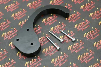 Case Saver Yamaha Banshee Polyurethane Motor Engine Chain Guard + Hardware BLACK • $19.99