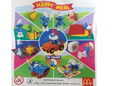 £8.99 • Buy McDonald’s Happy Meal Toys The Smurfs 2002. Brand New In Packaging. Various.