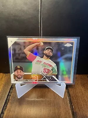 MICHAEL WACHA - 2023 Topps Update Chrome REFRACTOR #USC189 SAN DIEGO PADRES • $0.99