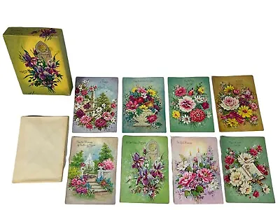 Vintage UNUSED Greeting Cards Lot Of 13 Scripture Verse Get Well With Box • $14.99