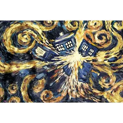 £7.70 • Buy Doctor Who Poster Exploding Tardis 98