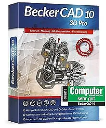 Becker Cad 10 3D Pro Für Microsoft Windows 10-8-7-... | Software | Condition New • £39.32
