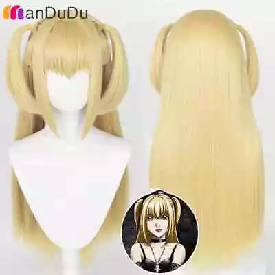 Death Note Misa Amane Cosplay Costume Role Play Comic Con Dress Animation Wig • $21.69