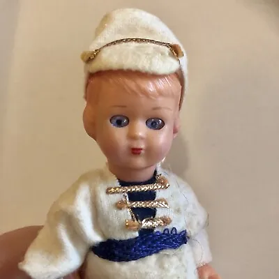 Vintage Celluloid Small Doll Made In Italy 15 Cm • $45