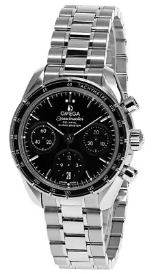 OMEGA Speedmaster CHRONO AUTO 38MM Black Dial Watch 324.30.38.50.01.001 • $4480