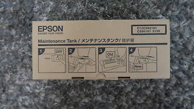 Epson 4000 Stylus Pro Ink Maintenance Tank C12C890191 • $7.99