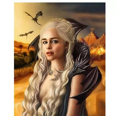 $10.99 • Buy Full Drill 5D Diamond Painting Cross Stitch Girl Craft Art Leisure Decoration