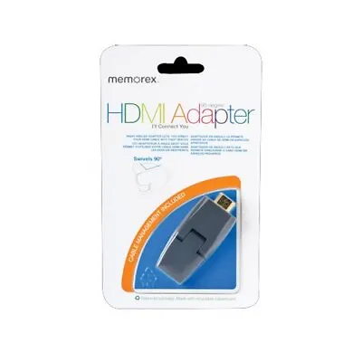 Memorex HDMI 90-Degree Swivel Adapter • $6.99