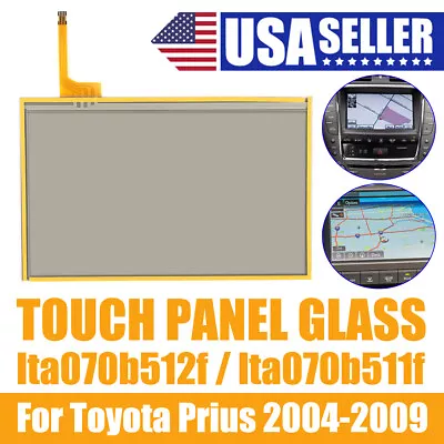 7 In Navigation Touch Screen Digitizer Radio Stereo For 2004-2009 Toyota Prius • $18.99