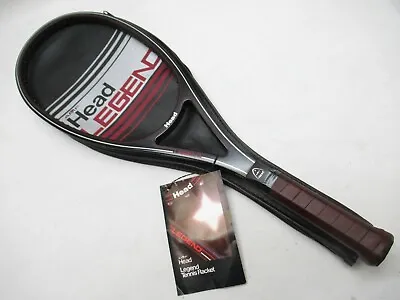 **nos** Vintage Head / Amf  Legend  Tennis Racquet (4 3/8) Long Storage W/ Cover • $89.95