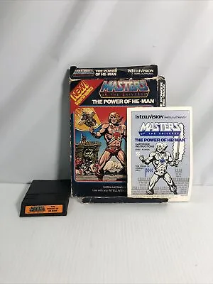 Masters Of The Universe - The Power Of HeMan (intellivision) Box Manual Cart • $69.99