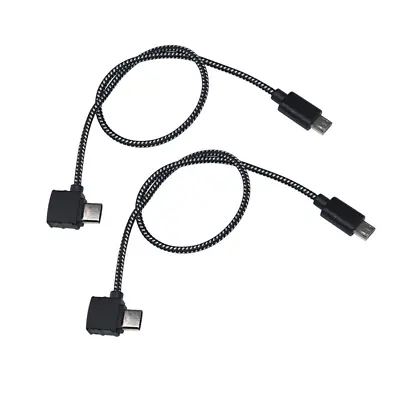 $19.12 • Buy 2pcs Tablet Micro-Type C Converting Adapter Cable F/ DJI SPARK Drone Controller