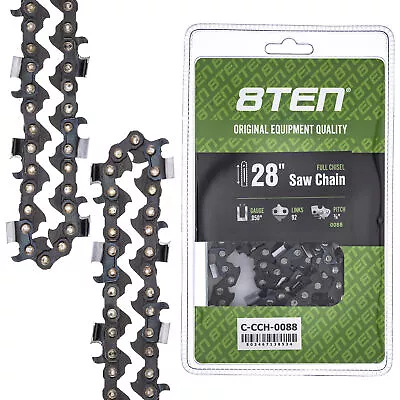 Full Chisel Chainsaw Chain 28 Inch .050 3/8 92 DL For McCulloch Pro Mac 800 • $19.95