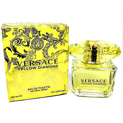 Versace Yellow Diamond EDT 3.0 Oz Women's Spray New In Box • $37.99