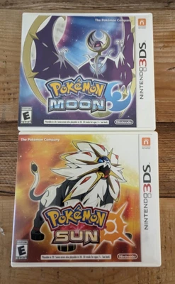 $39 • Buy Pokemon Sun And Moon 3DS Bundle Lot Nintendo