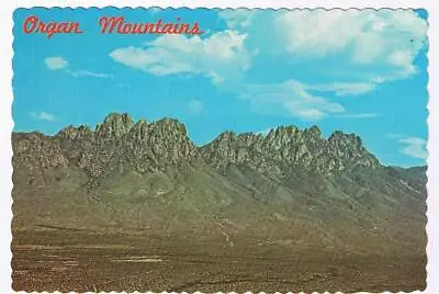 New Mexico Postcard Las Cruces Organ Mountains • $2.99