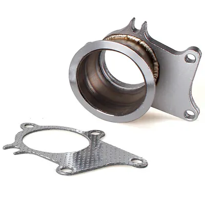 New Turbo Exhaust Down Pipe 5 Bolt Flange To 3inch 76mm V-Band Adapter For T3 T4 • $27.88