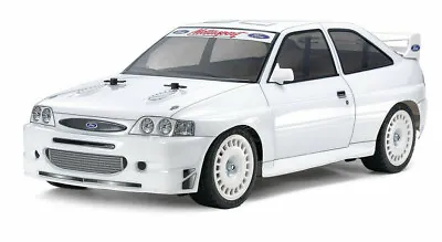 Tamiya 58691 Escort Cosworth TT-02 4WD RC Car DEAL BUNDLE With Radio Bat Chrgr • £196.49