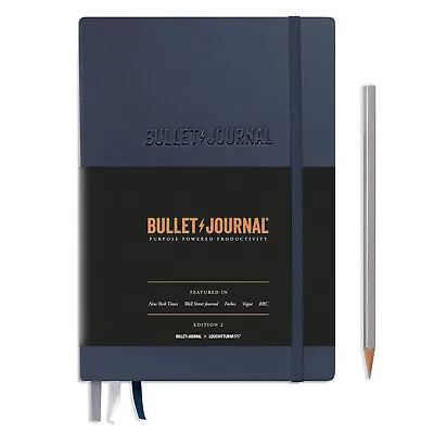 $46.95 • Buy Leuchtturm1917 BULLET JOURNAL Edition 2 Medium (A5) BLUE22 - 366244