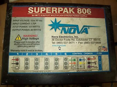 Nova Superpack 806 Strobe Pack X6 • $12.99