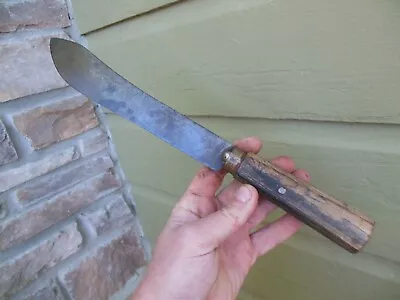 Vintage Chef's Butcher Knife Cleaver Carbon Steel Cutlery Kitchen Knife 13.25  • $14.95