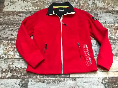 GAASTRA Woman's Fleece Red Zip Jacket Size L • $31.57