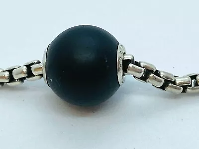 THOMAS SABO Karma Matt Black Obsidian Stone Bead  • $19