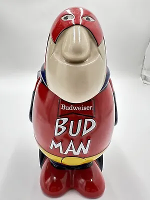Vintage 1989 Budweiser Bud Man Beer Stein Ceramic Budman Collectors Edition • $300