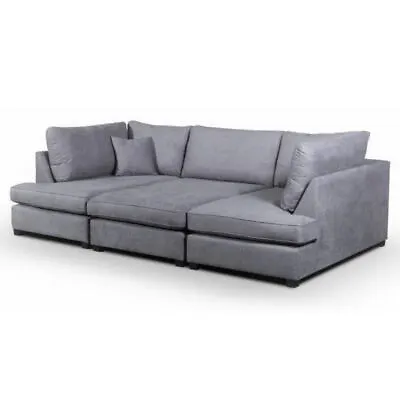 Carnaby U Shape Full Back Corner Sofa With Footstool • £899.99