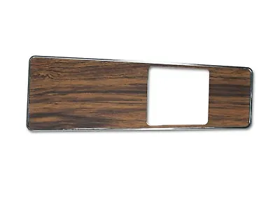 Mustang Console Plate Wood Teak  1969 • $46.95