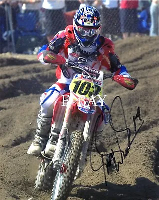 Kevin Windham #14 SIGNED 8X10 PHOTO Ryan Dungey ELI TOMAC CHAD REED  • $35.50