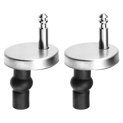 2 Set Toilet Seat Hinge Fixings With 45m/1.77  Base For Top Fixing Bolt • $26.87