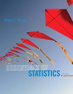 Essentials Of Statistics Plus NEW MyStatLab With Pearson EText -- • $12.48