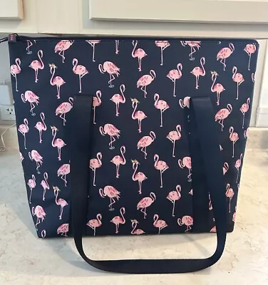 Vera Bradley Flamingo Fiesta Insulated Cooler Tote Bag Picnic Tailgate • $22