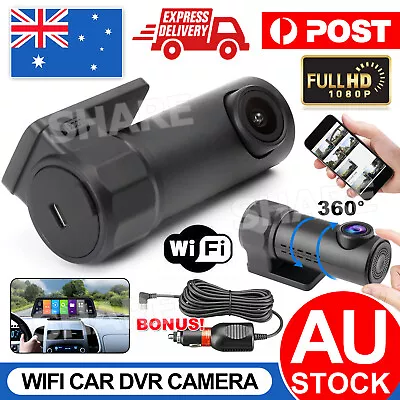 $33.85 • Buy 1080P WiFi Car DVR 170° FHD IR Dash Cam Video Recorder Camera APP Night Vision