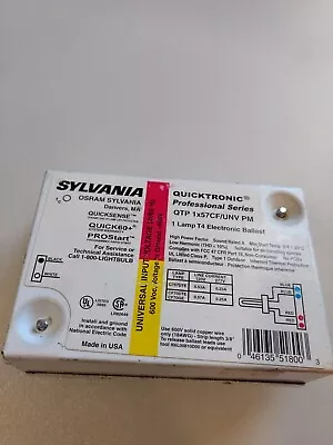 Sylvania Quicktronic QTP 1x57CF/UNV PM 1 Lamp T4 Ballast • $11.99