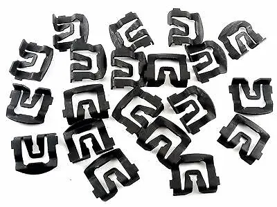 $10.95 • Buy Windshield Or Rear Window Trim Molding Clips For 64-93 Ford (Qty-20 Clips) #120