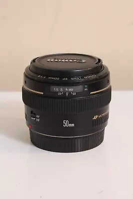 Canon EF 50mm F1.4 USM Standard Full Frame Bokeh Lens! • $375