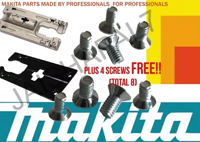 Makita Jigsaw Base Plate Screw X 4 +4 Spare 4340CT 4340FCT 4341CT 4341FCT 4350CT • £1.99