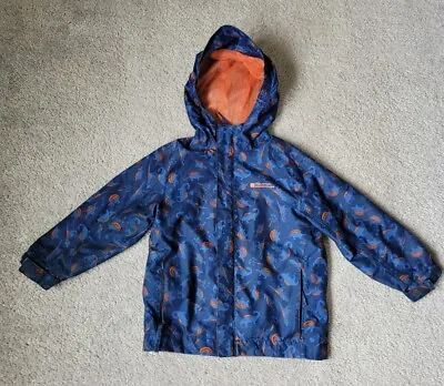 £5.99 • Buy Boys Blue Dinosaur Mountain Warehouse Raincoat 3-4 Years