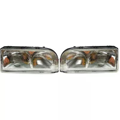 Fits Volvo 850 Headlight Assembly 1994-1997 Pair Driver And Passenger Side • $342.57