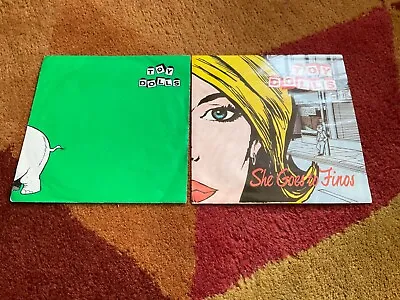 Toy Dolls X2 Nellie The Elephant She Goes To Finos. 7 Inch Singles Excellent • £10