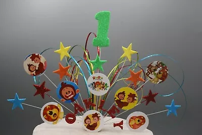 Cake Topper Stars On Wires Tele Children's TV  1st 2nd 3rd 4th 001 • £14.99