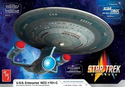 AMT 1/1400 Star Trek Enterprise NCC-1701C Plastic Model Kit • $49.99