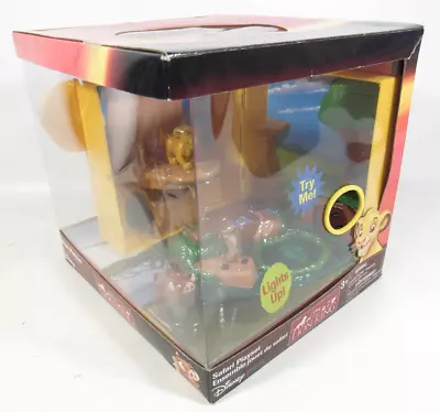 RARE Vintage Disney Store Exclusive Lion King Figure Safari Light-up PlaySet NEW • $199.95
